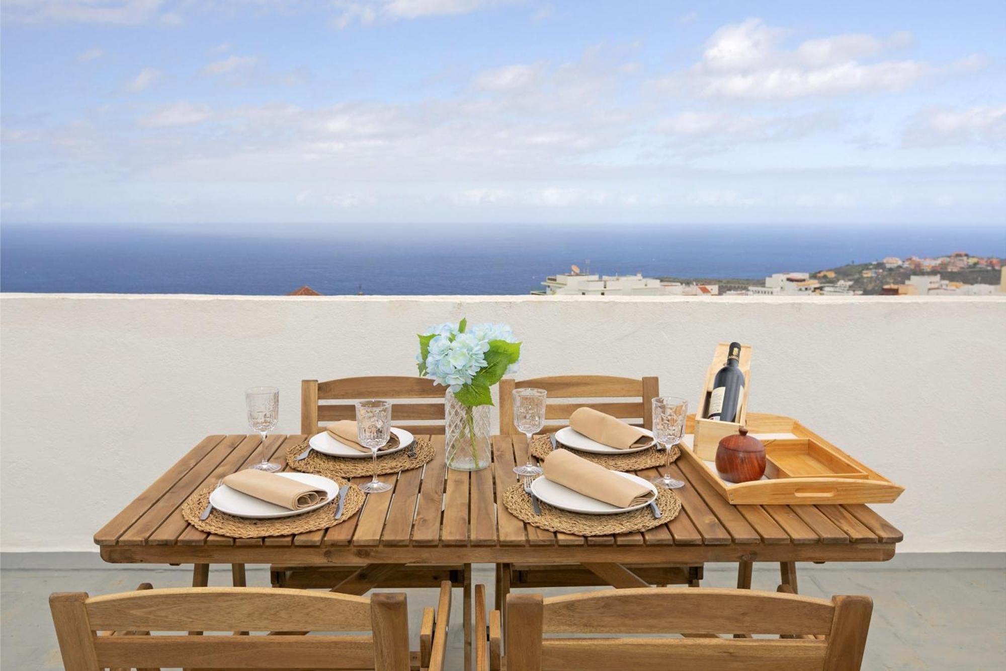 Rooftop View Escape - 1 Minute To Center And Fast Wi-Fi - Special Low Season Price For May And June อิคอดเดลอสวินอส ภายนอก รูปภาพ